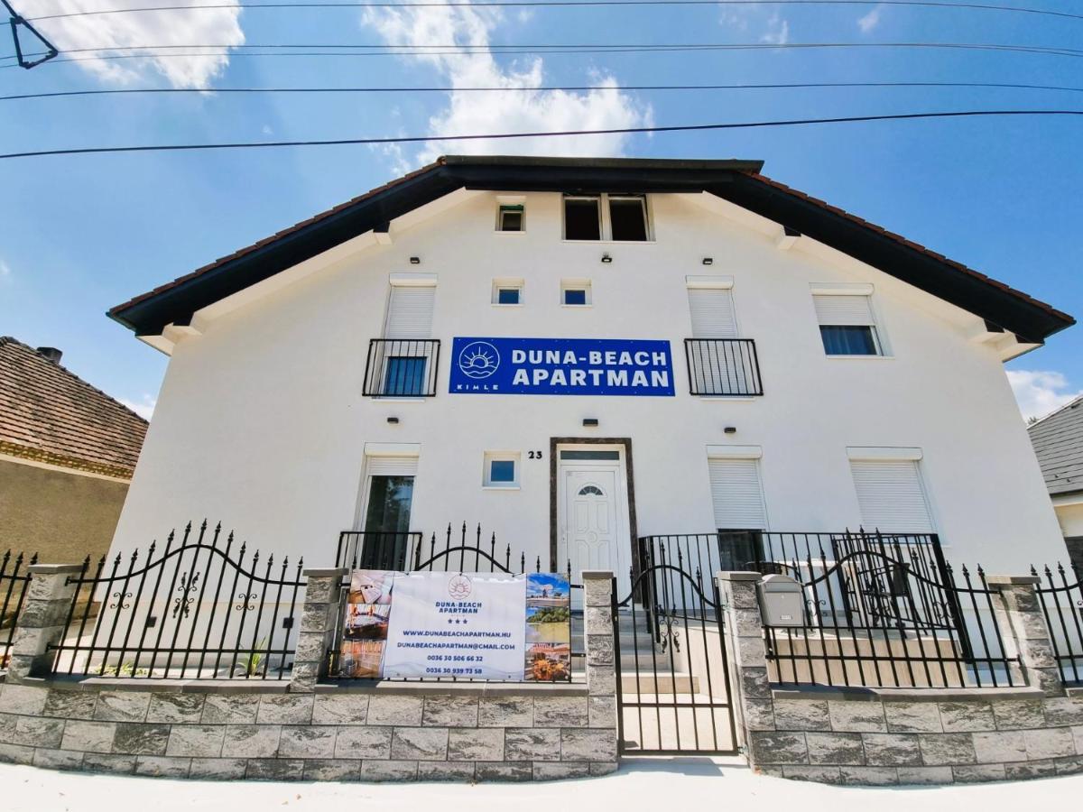Duna-Beach Apartman Kimle Dış mekan fotoğraf